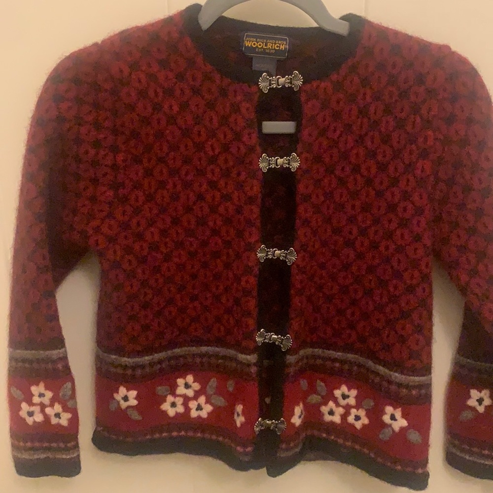 Vintage authentic Woolrich cardigan